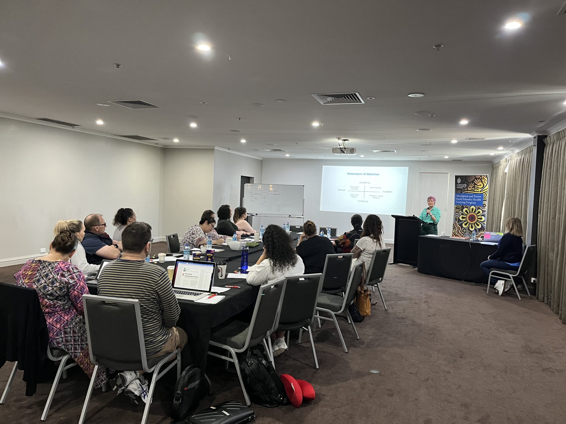 Workshop with Australian Indigenous Doctors' Association in Townsville in 2022 - the James Cook University GP Training Program